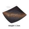 Japanese Ceramic Square tray Dining Food Plate Creative Coarse Ceramic Tableware Snack Dessert Sushi Dishes pasta plate sets
