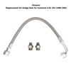 Turbo Oil Feed Line Tube 3927911 Metal Alloy Turbine Supply Pipe with Connector Replacement for Dodge Ram 5.9L 24V 1998-2002