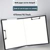 A4 File Folders Hard Shell Documents Organizer Clipboard With Cover Paper Folder For Business School Stationery Office Supplies