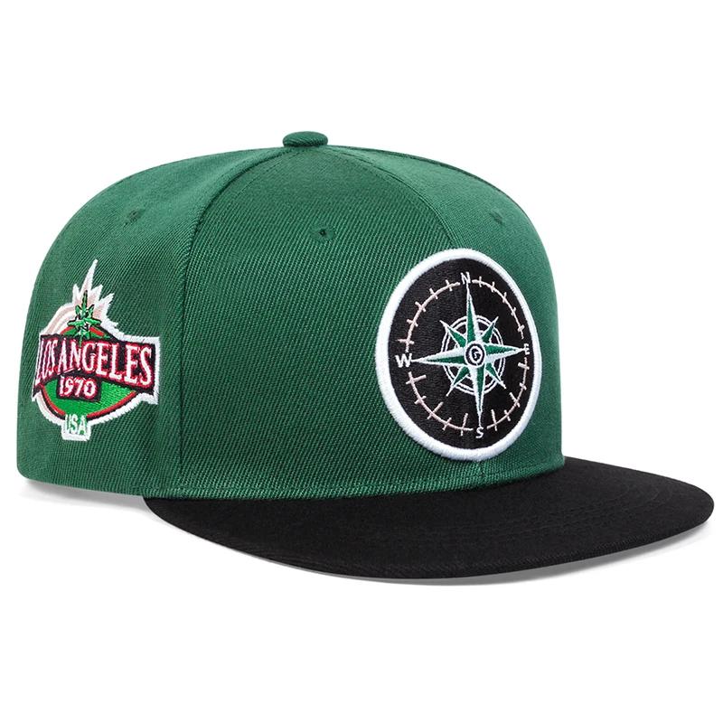 Unisex Los Angeles Embroidery Hip-hop Hats Spring Autumn Adjustable Casual Snapback Baseball Caps Outdoor Sunscreen Hat