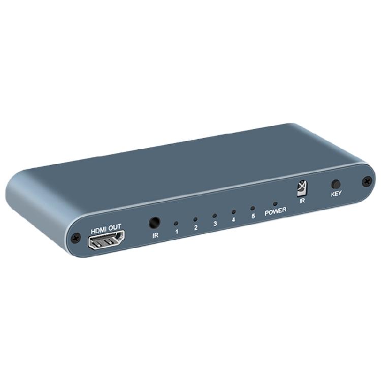 

8K501 5 In 1 Out HDTV 2.1 Switching Box Video Captures Shared Screen Switcher Adapter Smooth for HDTV Box 1