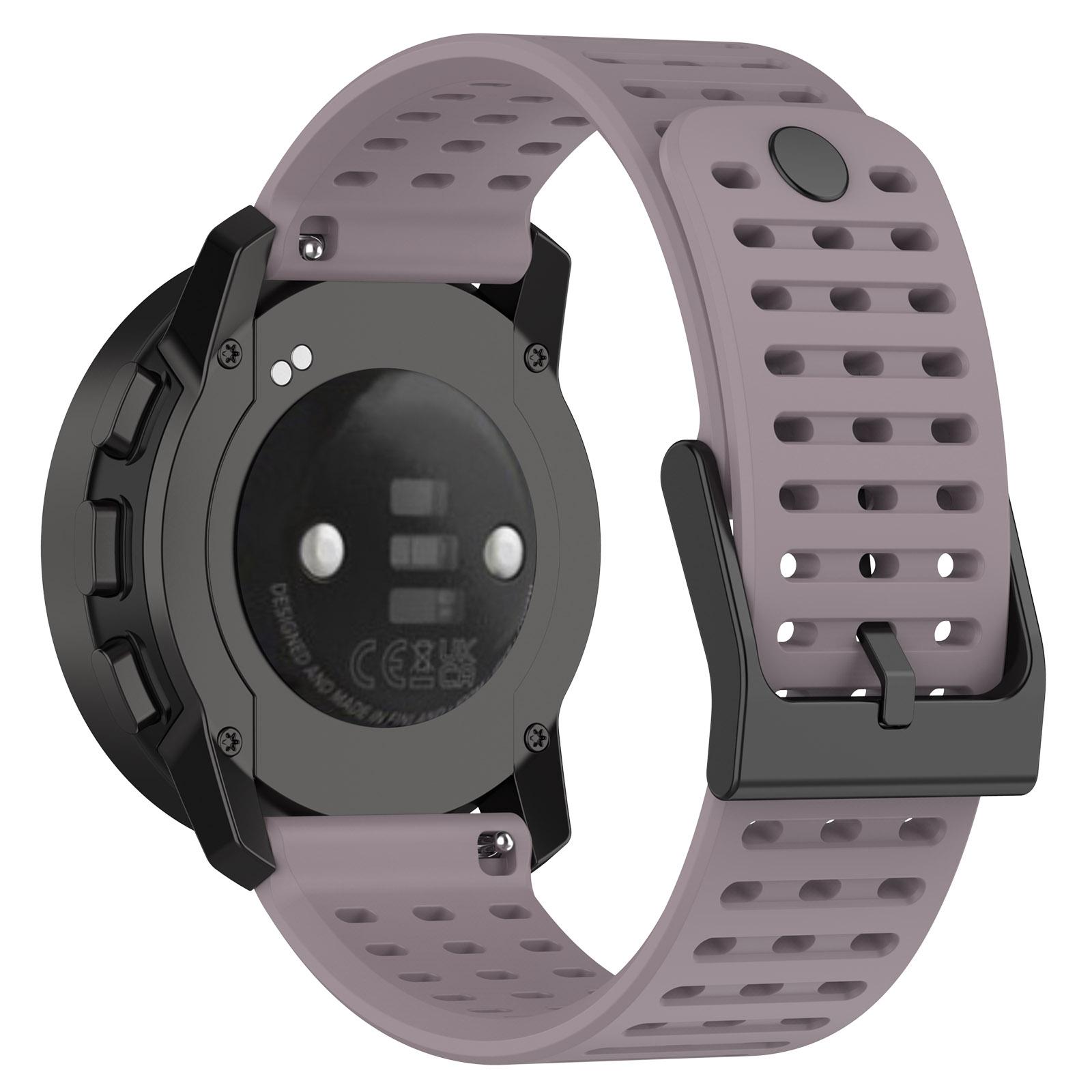 

Sport Strap for Suunto Vertical/9 Peak Pro/9 Peak/5 Peak,22mm Silicone Watch Bands Purple