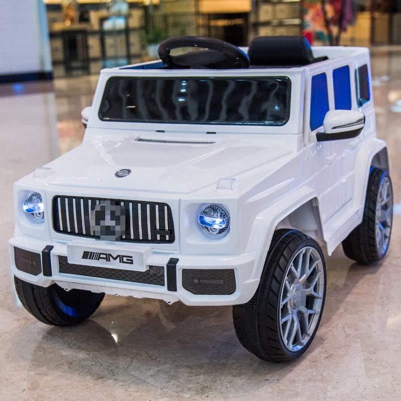 Mercedes G-Class Kids' Electric Ride-On Car with Remote Control & Music for Ages 1-8