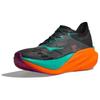 HOKA One One MACH X 2 Low Top Casual Marathon Racing Running Shoes Men's Black Sneakers 1155119-bcq