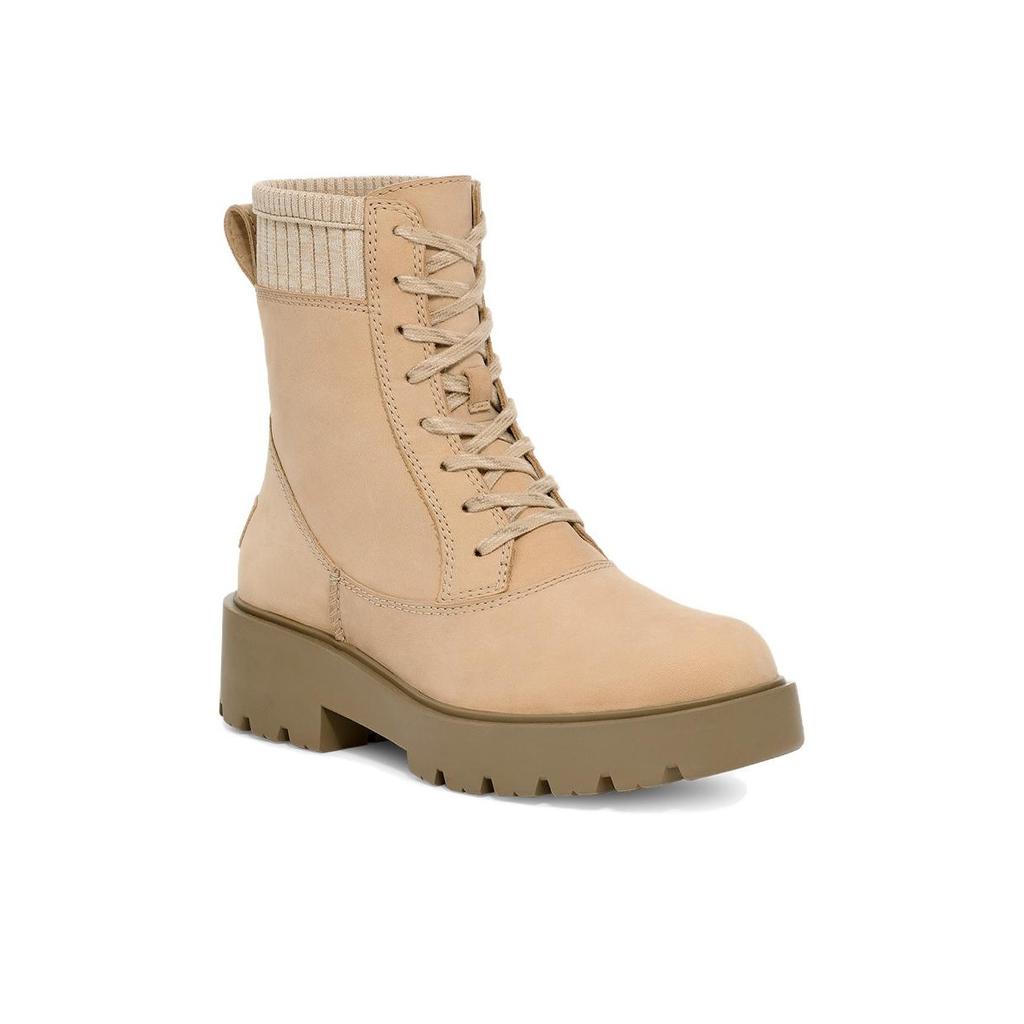 UGG Comfortable Simple Short Martin Boots Women Boots Mustard 1166759-MDSD