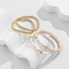 BohemiaColorful Acrylic Hand Beaded Bracelet Women Elegant Temperament Wedding Banquet Jewelry Accessories