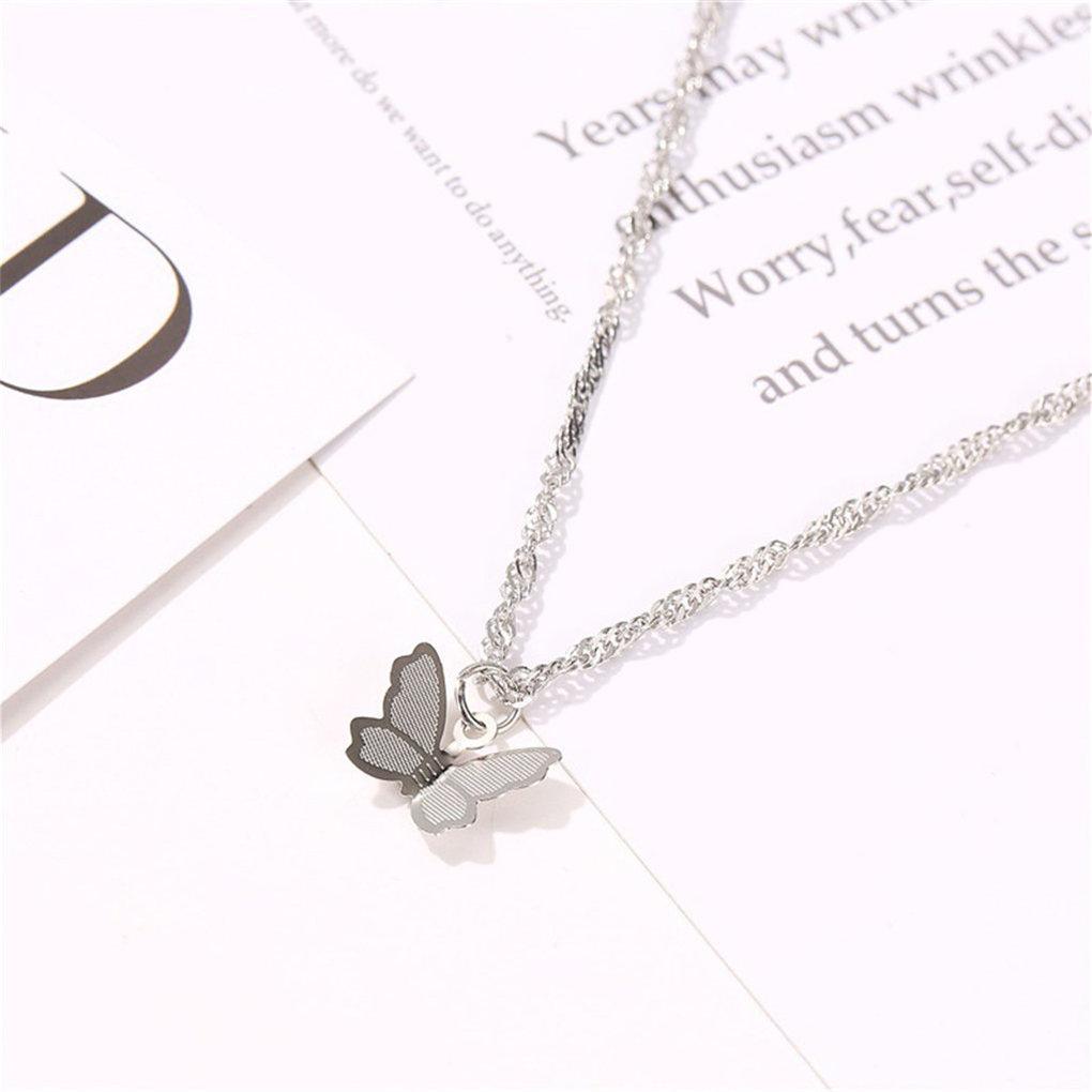 Clavicle Necklace Animal Shape Pendant Charm Neck Chain Jewelry Gift for Women Girls
