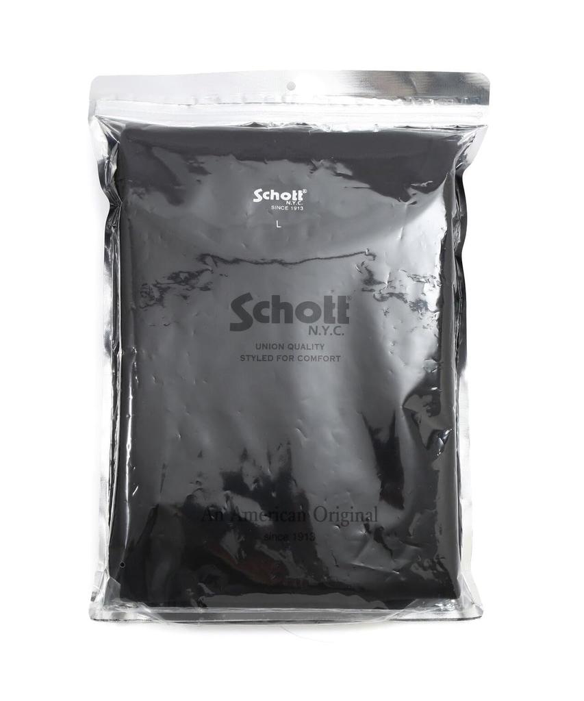 Schott NYC 2-Pack T-Shirt, Men's Size M, Black, 782-4934001