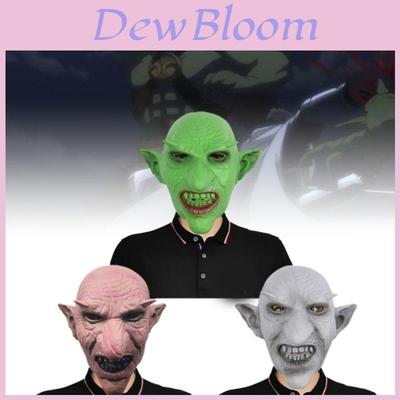 Furchterregende Goblin-Maske Vollgesicht Kostüm Kopfschmuck Perfekt für Halloween-Partys und Veranstaltungen