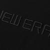 New Era Letter Embroidery Round Neck Short Sleeve T-Shirt Unisex T-Shirts Black 13075352