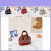 Stylish Mini Shell Bag For Kids With Sparkling Gem Accents And Chic Design In Multiple Colors
