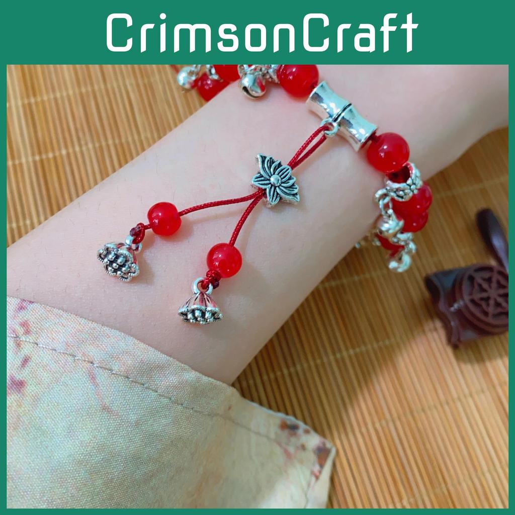 Style Vintage Alloy Plated Floral Bracelet Unique Geometric Hand Jewelry For Women