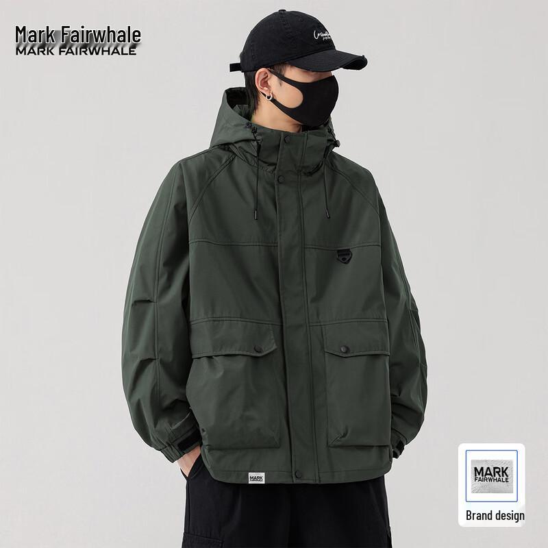 Mark Fairwhale Men's Hooded Workwear Jacket