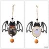 Vintage Halloween Wooden Ornaments Retro Halloween Decor Festive Vintage Halloween Tree Ornament Decorations Wooden Halloween
