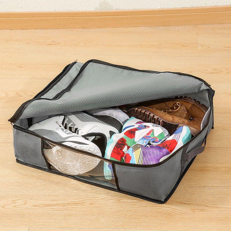 Large Capacity Quilt Storage Bag Non-Woven Clothing Storage Box Wardrobe Organizer for Clothes Bedroom Closet Organizer Case Hot