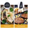 Frying Shovel Leaking Shovel Cooking Utensils Stainless Steel Silicone Kitchenware Fried Fish Steak Spatula Cooking Tool