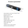 USB Wired Speaker Computer Bluetooth Speaker LED Light Bar Stereo Subwoofer Bass Speaker Surround Sound Box For PC Laptop Phone