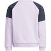Adidas Logo Letter Crew Neck Pullover Sports Long Sleeve Kids tops KB5129