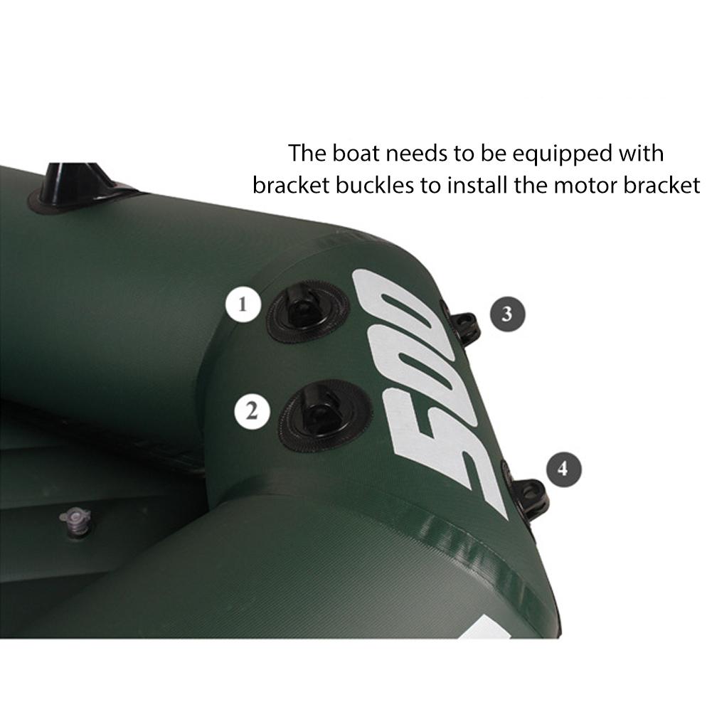 For Inflatable Air Boat Kayak Motor Mount Rack Bracket