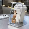 Cute Bear Pattern Phone Case For Samsung Galaxy S26 S25 Ultra S24 S23 FE S22 S21 Plus S20 A73 A72 A71 Clear Bumper Cover