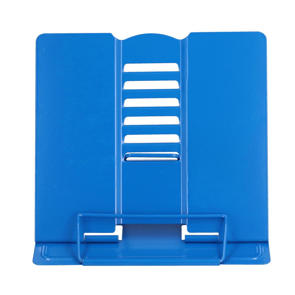 Book Stand 6 Speeds Adjustable Portable Metal Books Holder for Books Documents Reading Tablets Watch