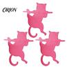 Creative Silhouette Page Holders 3PCS Cartoon Cat Bookmark, Durable PET Cute Marker, Functional Reading Gifts for Women 3D Printing Lightweight