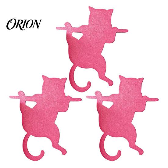 Creative Silhouette Page Holders 3PCS Cartoon Cat Bookmark, Durable PET Cute Marker, Functional Reading Gifts for Women 3D Printing Lightweight