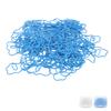 100 Pcs Cloud Shaped Paper Clips Cute Fun Decorative Iron Bookmarks Planner Clips with Transparent B