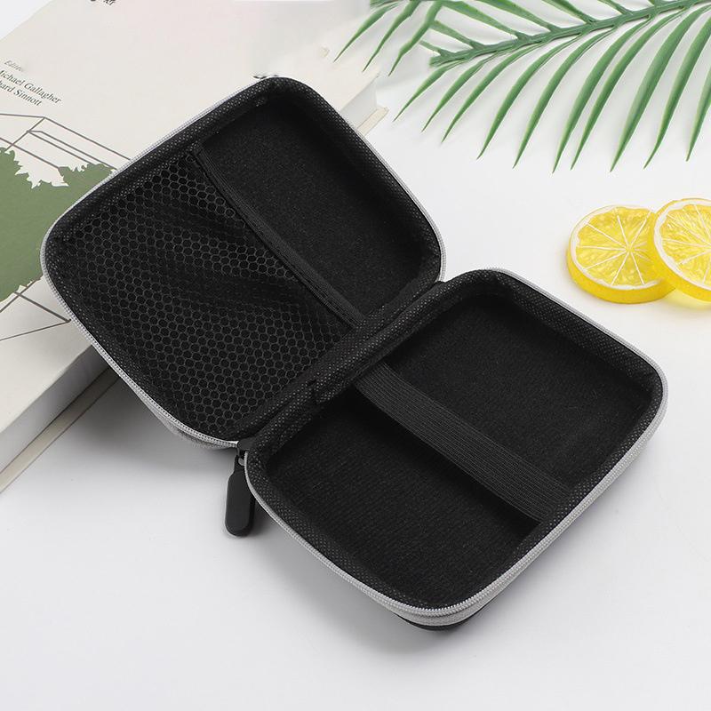 Eva Portable Earphone Storage Bag Usb Data Cable Charger Organizer Bag Charger U Disk Harddisk Shockproof Protective Cover