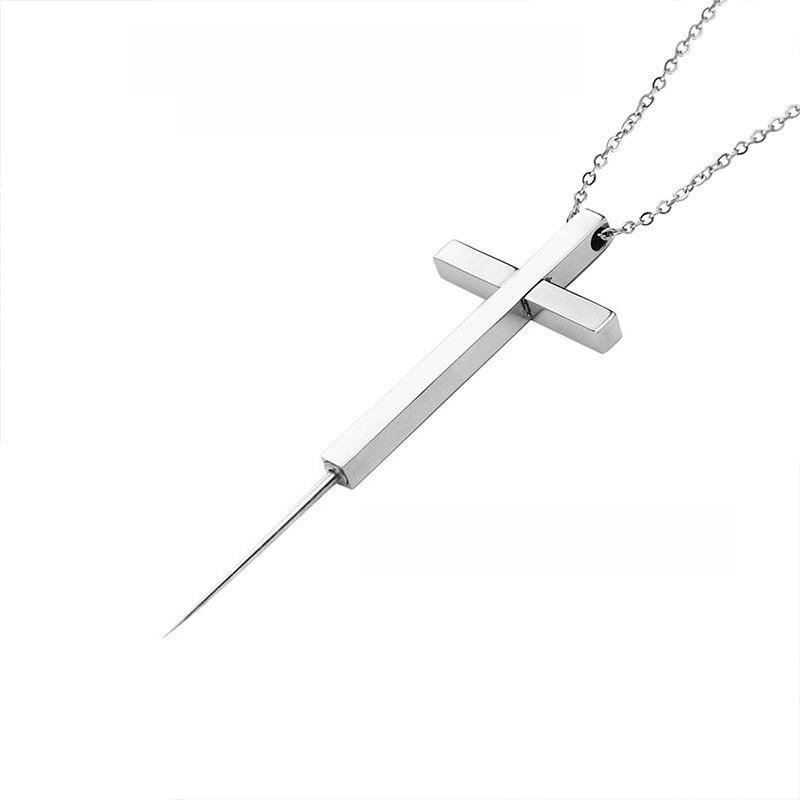 1Pc Women's Self-Defense Necklace Jewelry Portable Anti-Wolf Self-Defense Weapon Legal Portable Item Concealed Weapon