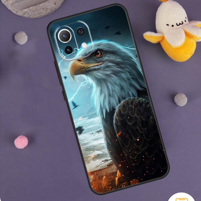 Eagle Hawk Bird Animal Case For Xiaomi 15 Ultra 14 13T 14T 15T 17 Pro Max POCO F8 Ultra F5 F6 F7 X5 X6 X7 Pro Cover