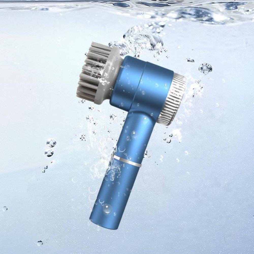 Multiple Accessories Electric Cleaning Brush Easy Operate Handheld Scrubber Kitchen Cleaning