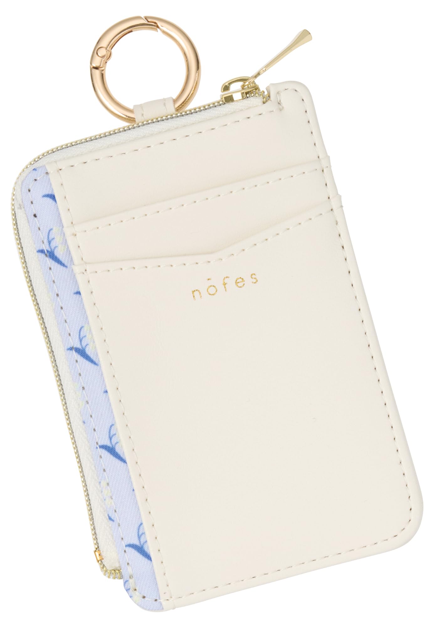 

Raymay Fujii Pass Case, Nofes Mini Wallet, Card Case, Bell White, NSP1447W