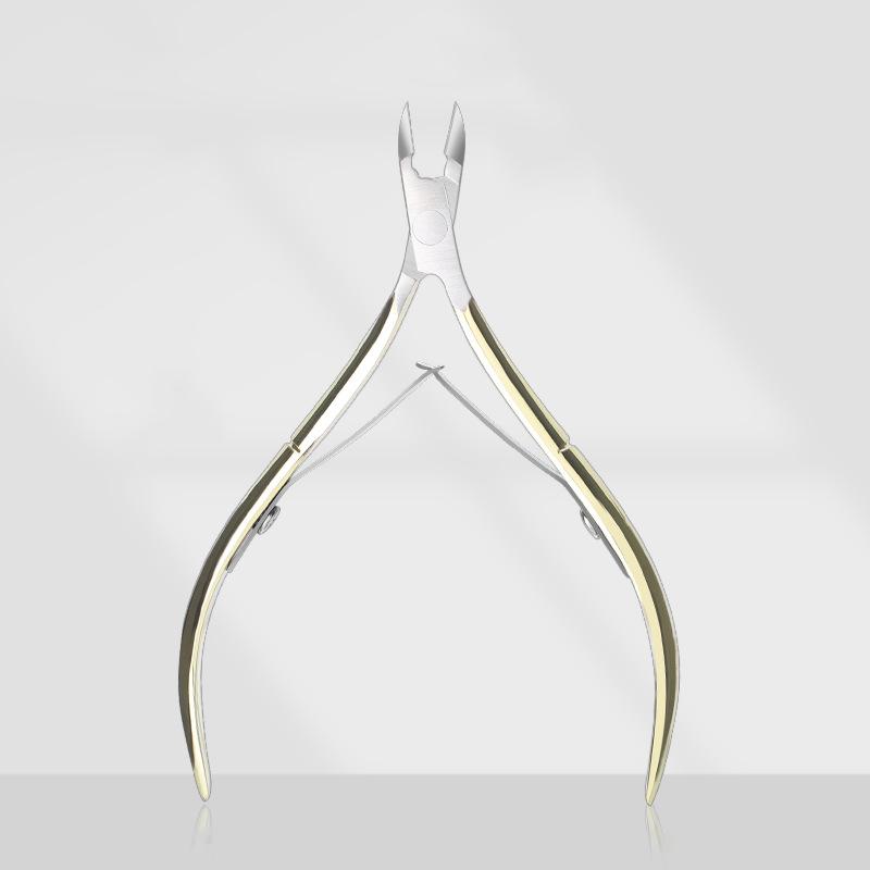 1Piece Cuticle Nipper, Premium Stainless Steel Cuticle Trimmer for Manicure & Pedicure At Home/Spa/Salon