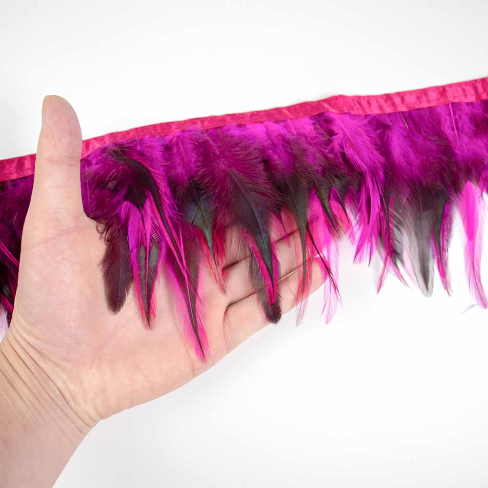Natural Pheasant Feather Trim On Ribbon 10-15cm Length for Wedding Decor Party Costumes Clothing Sewing Craft 1/5/10 Meters