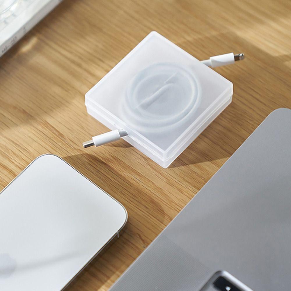 Plastic Cord Management Tangle-Free USB Cable Winder Desktop Cable Organizer  Home Office
