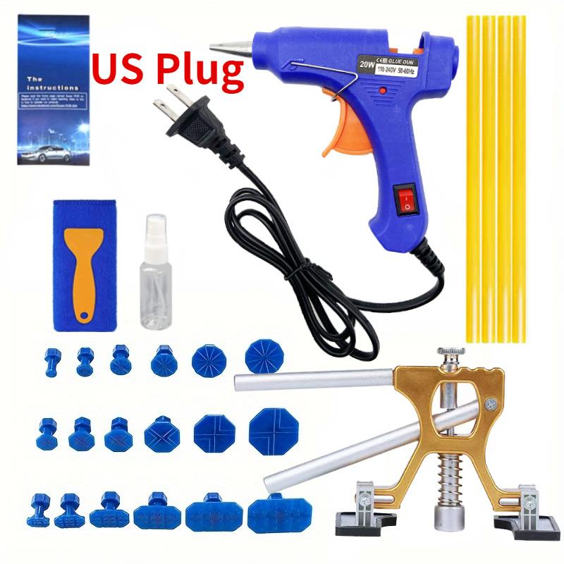 Neue Werkzeuge zur Dellenreparatur am Auto Lackfreies Dellenreparatur-Set Werkzeuge zum Entfernen von Dellen an der Karosserie Dellenheber für Autos