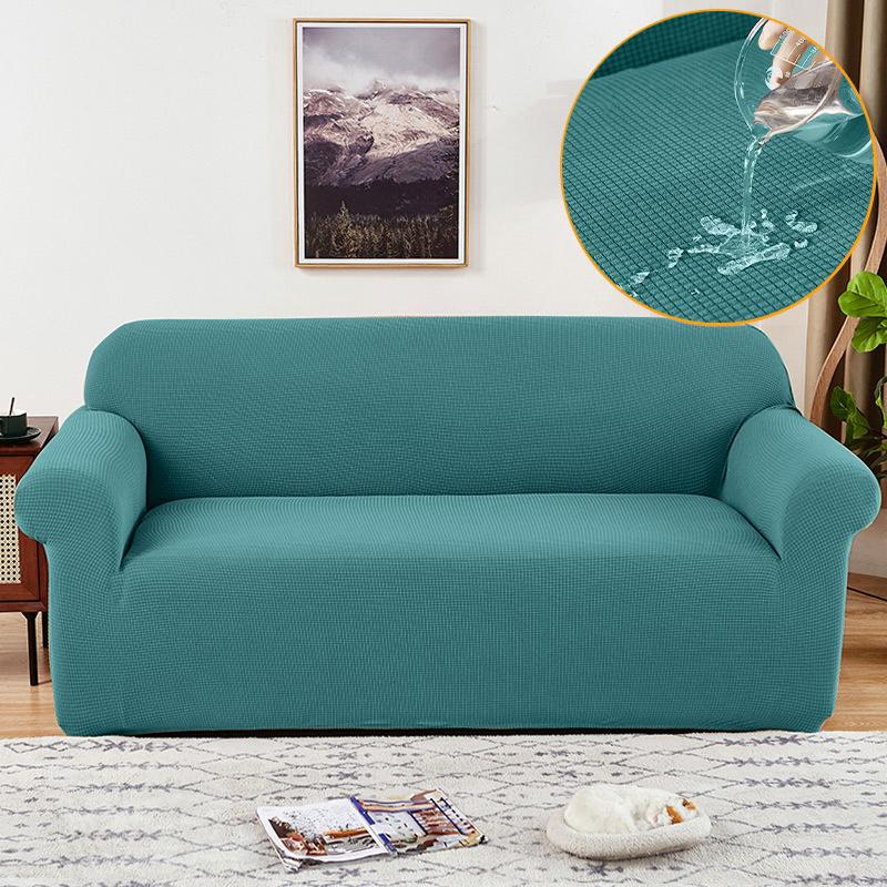 Waterproof Sofa Cover Armchair Slipcover 1/2/3/4 Seater Cover Stretch Plaid Sofa Cover Furniture Protector for Home Living Room