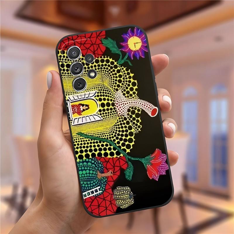 

Чехол для телефона с рисунком Яёи Кусамы для Samsung Galaxy A13 A52 A53 A73 A32 A51 A23 A22 A12 A02s A20e A40 A50 A21 A72 A70 Samsung A20e