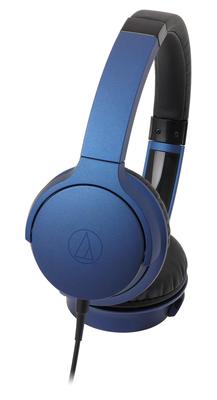 Audio Technica BL Headphones Wired Deep Blue ATH-AR3