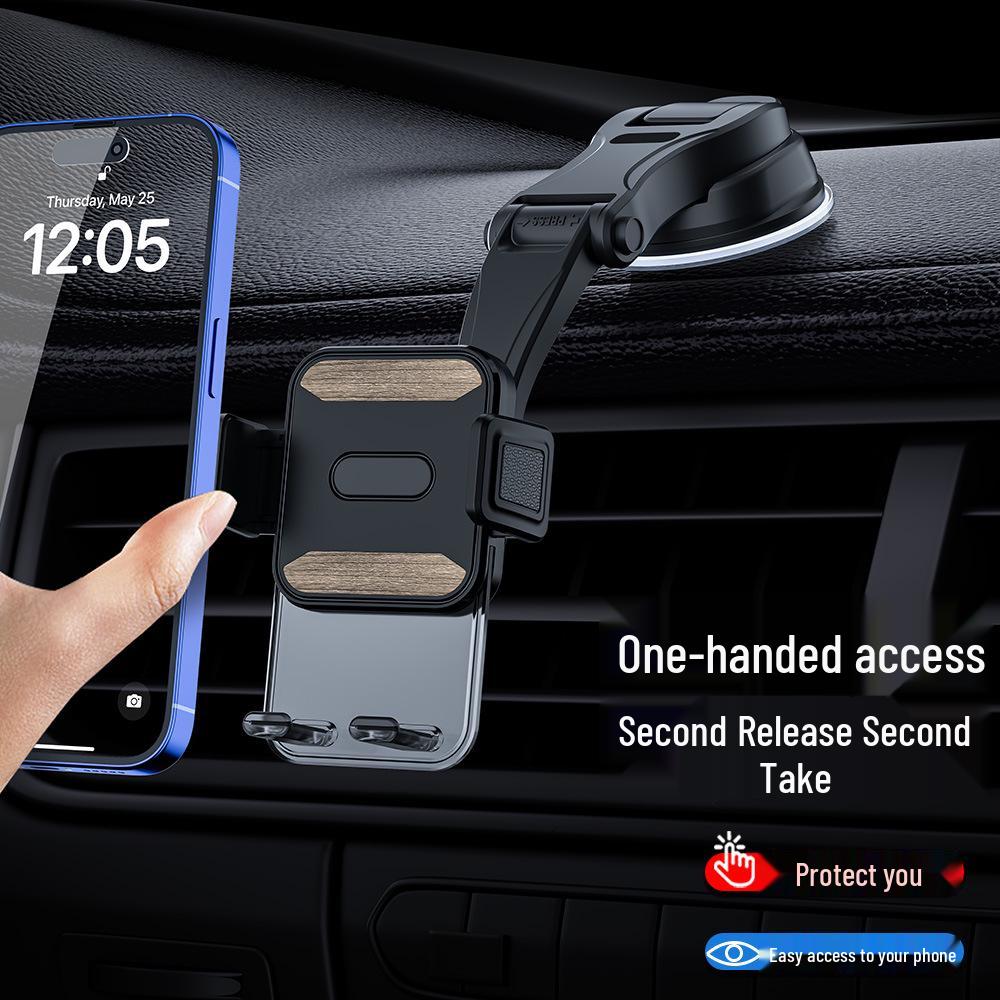Foldable Car Console Dashboard Suction Cup Phone Mount