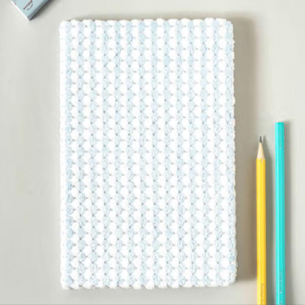 

Cheque Fabric Cover Unlined Note A5 60 sheets