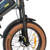 Elektrofahrrad DYU M20 1000W Motor 20" Fat Tire Vollgefedert Erwachsenen E-Bike 48V 18.2AH Doppelte Hydraulikbremse Shimano 7-Gang