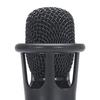 E300 Condenser Microphone Professional High Sensitivity Computer Karaoke Handheld Microphone with Audio Cable for Studio Recording