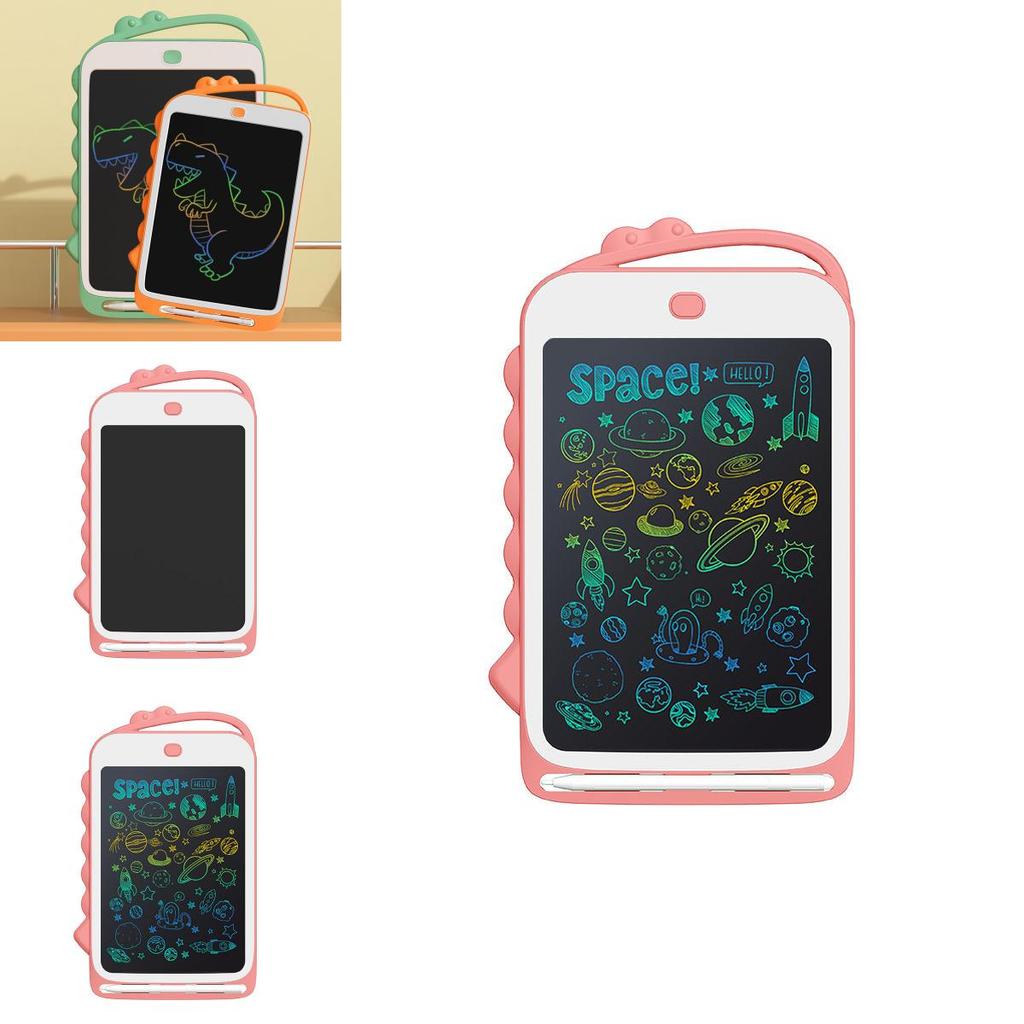 New 8.5 Inch Colorful Dinosaur Lcd Electronic Drawing Board For Kids Fun Creativity