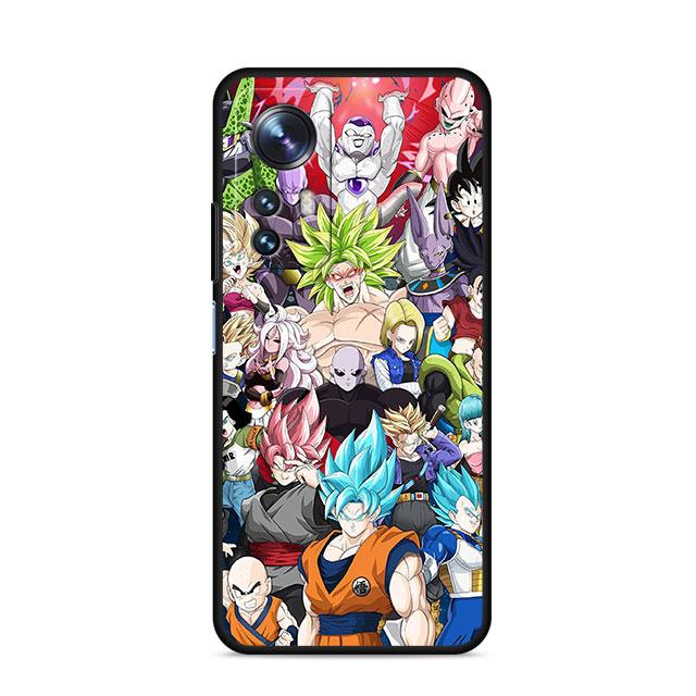 Anime Dragon Son Phone Case for Xiaomi Mi 10 10S 12S 11T 12 Pro 11 Lite 11X 10T 11i 12X G-Gokus Funda Capa TPU Soft Black Cover