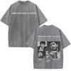 Singer SEBASTIAN YATRA Entre Tanta Gente Tour  Print T Shirt Unisex Cotton Casual Vintage Washed Oversized Tshirts Streetwear