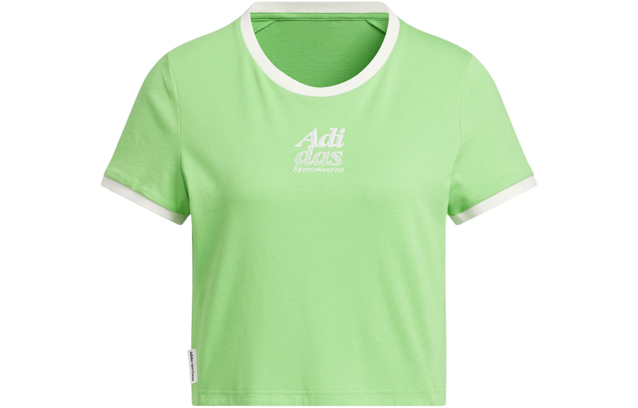 Adidas T Shirt Women s Sour Green JI6872 S