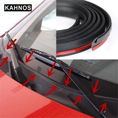 1.7-8M Sello de Goma para Parabrisas Delantero Trasero Parabrisas Techo Solar Tiras de Sello Tira de Sellado a Prueba de Polvo Para Auto Coche Salpicadero Parabrisas