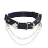 Lårring Benstrumpband Punk Hjärta Strumpband Bälte Dam Hängslen Modeaccessoarer PU-läder